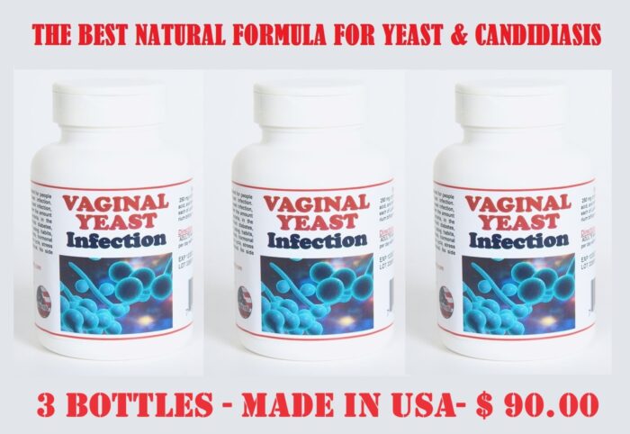 VAGINAL YEAST INFECTION & CANDIDIASIS - TREAT & PREVENT - MADE IN USA