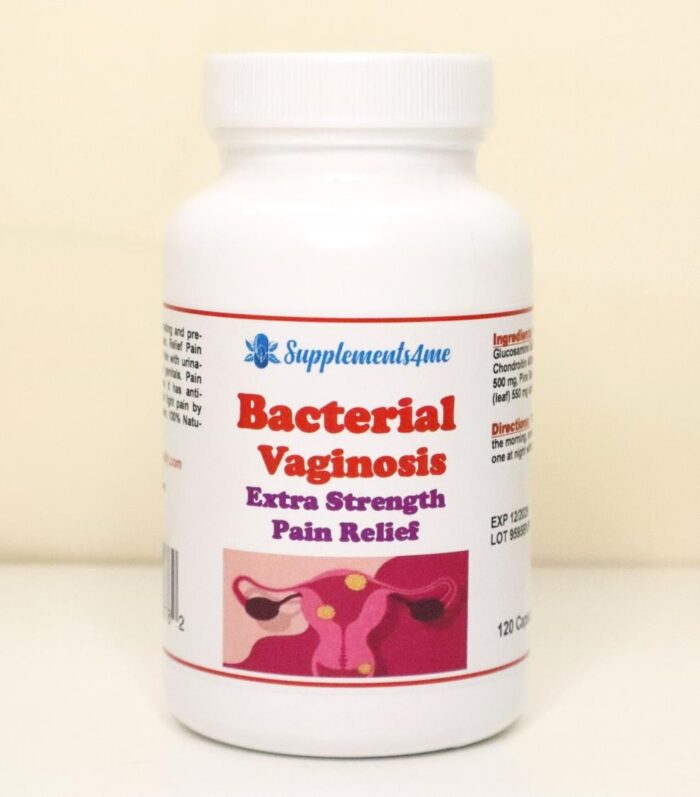 BACTERIAL VAGINITIS PAIN RELIEF - EXTRA STRENGTH - 120 Caps - MADE IN USA