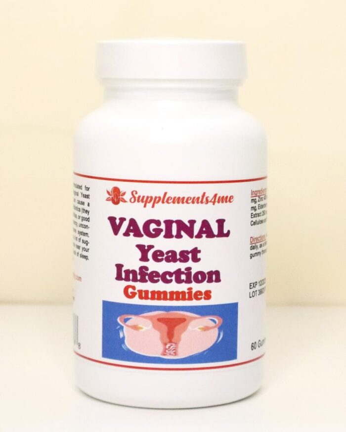 VAGINAL YEAST INFECTION - FUNGAL INFECTION KILLER - TREAT PREVENT - 60 GUMMIES